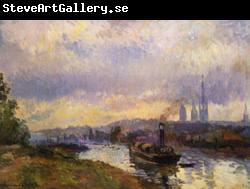 Albert Lebourg Tug Boats at Rouen